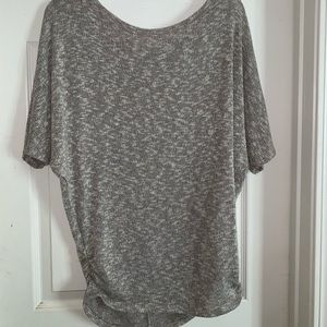 Sweater brown and beige.